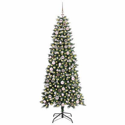 Konstgjord julgran Grön 180 cm PVC, plast och stål