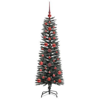 Konstgjord julgran Grön 120 cm PVC och Plast och Stål