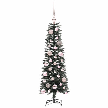 Konstgjord julgran Grön 120 cm PVC och Plast och Stål
