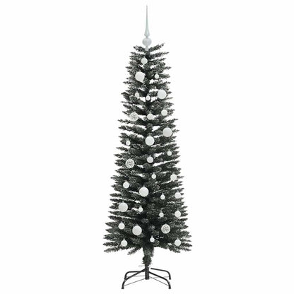 Konstgjord julgran Grön 120 cm PVC och Plast och Stål