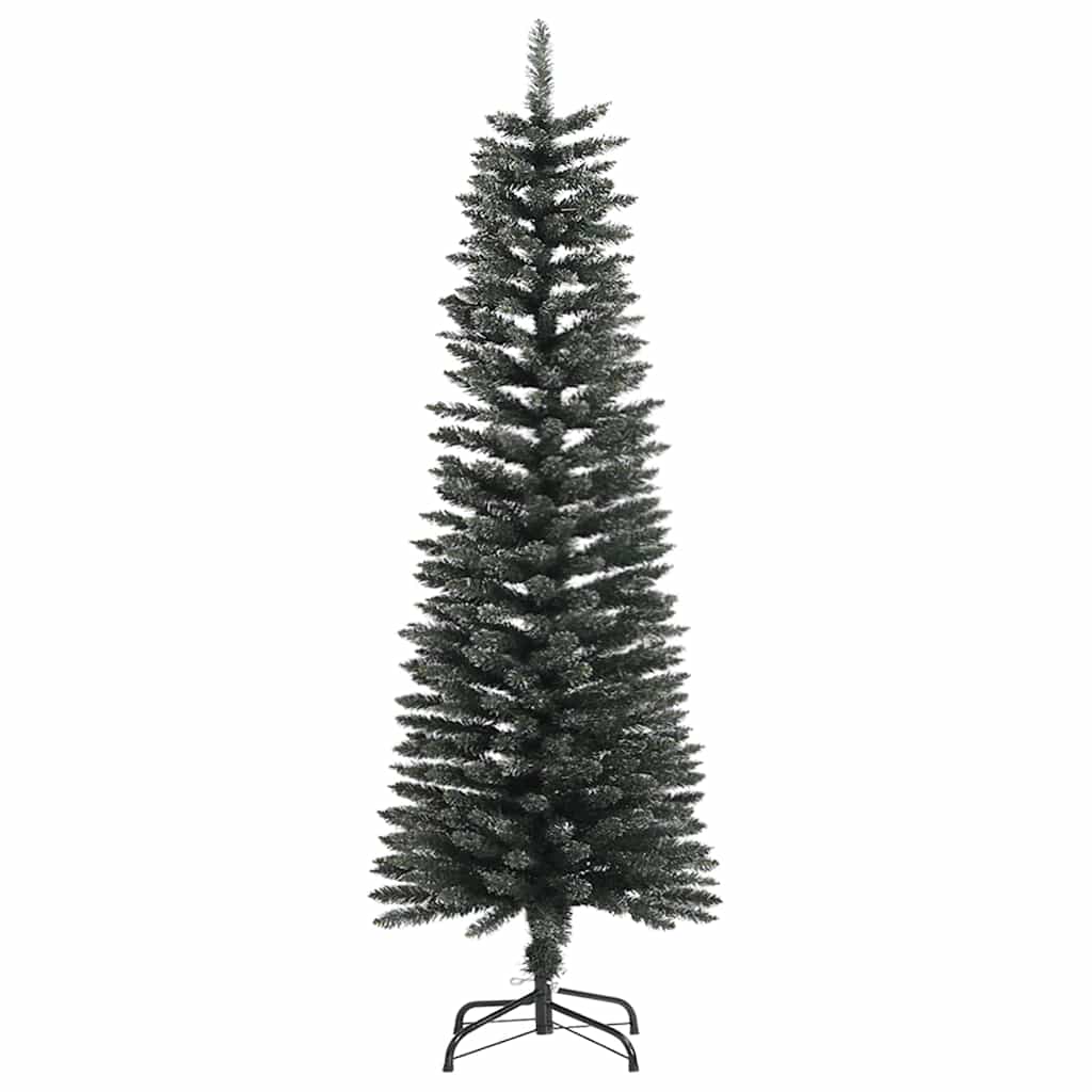 Konstgjord julgran Grön 120 cm PVC och Plast och Stål