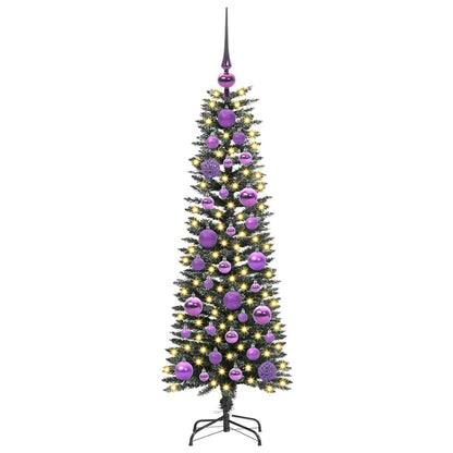 Konstgjord julgran Grön 120 cm PVC och Plast och Stål