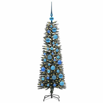 Konstgjord julgran Grön 120 cm PVC och Plast och Stål