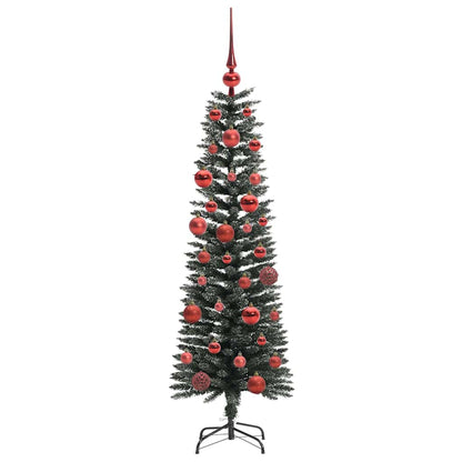Konstgjord julgran Grön 150 cm PVC och Plast och Stål