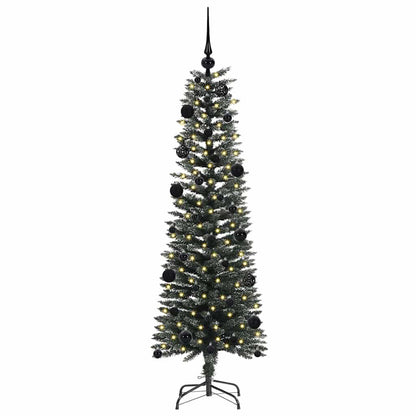 Konstgjord julgran Grön 150 cm PVC och Plast och Stål
