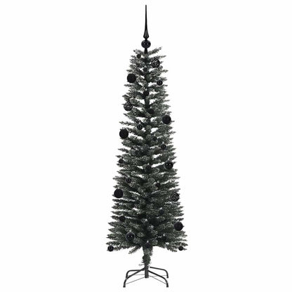 Konstgjord julgran Grön 150 cm PVC och Plast och Stål