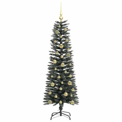 Konstgjord julgran Grön 150 cm PVC och Plast och Stål