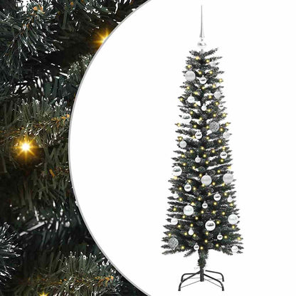 Konstgjord julgran Grön 150 cm PVC och Plast och Stål