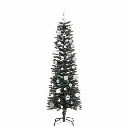 Konstgjord julgran Grön 150 cm PVC och Plast och Stål