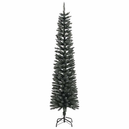 Konstgjord julgran Grön 210 cm PVC och Plast och Stål