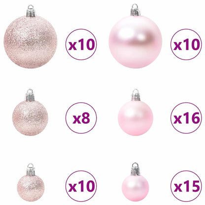 Konstigt hinged julgran 300 LEDs Grön 240 cm PVC och PE