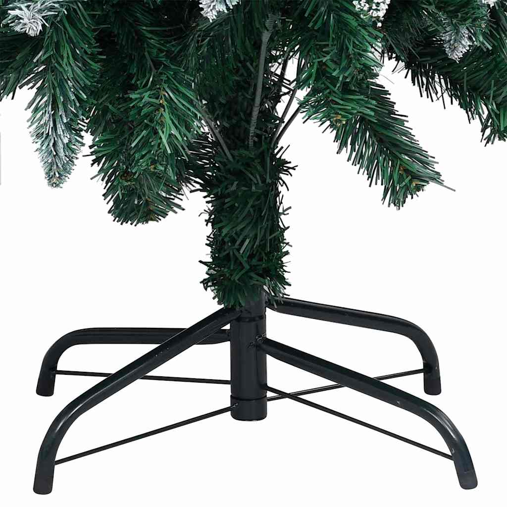 Konstgjord julgran Grön 150 cm PVC och Stål och Plast