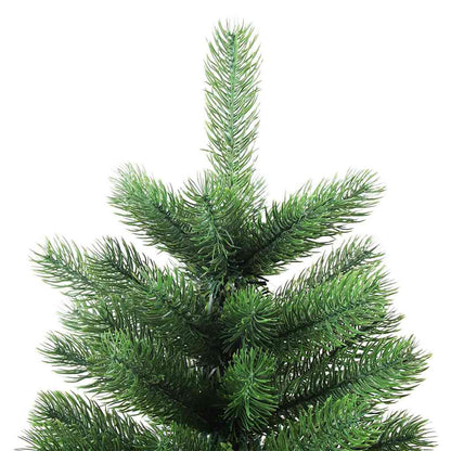 Julgran med 150 LED-lampor med stativ Grön 65 cm PE