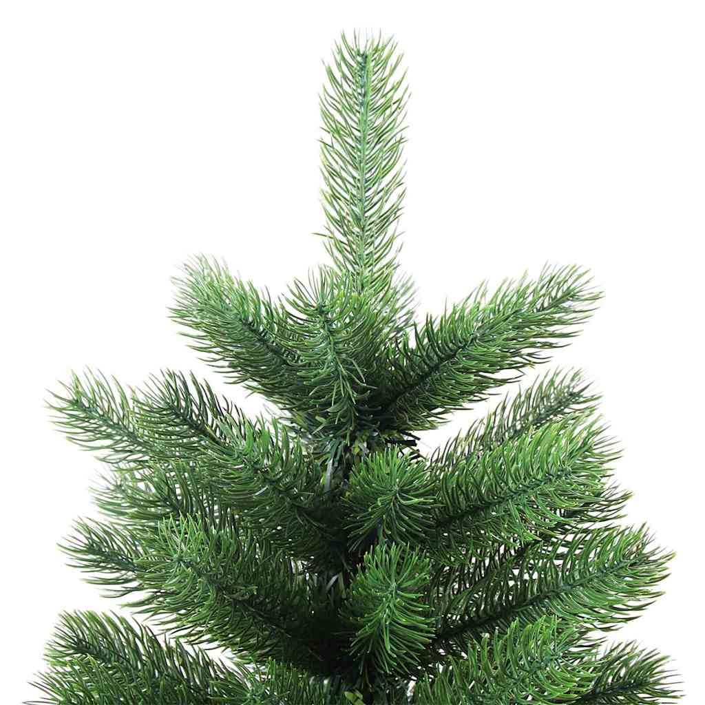 Julgran med 150 LED-lampor med stativ Grön 65 cm PE