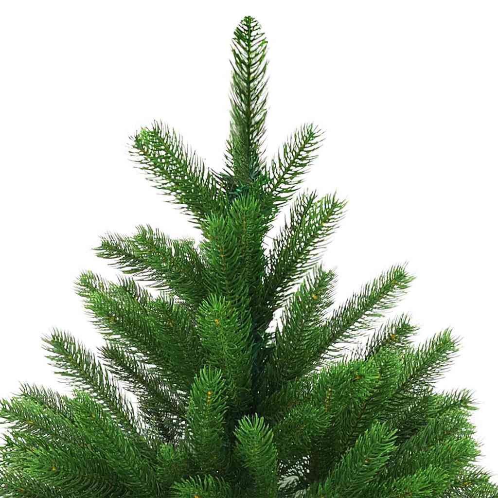 Julgran med 150 LED-lampor med stativ Grön 120 cm PE