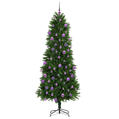 Julgran med 300 LED-lampor med stativ Grön 240 cm PE