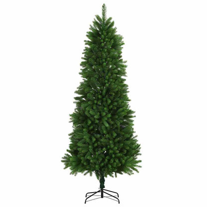 Julgran med 300 LED-lampor med stativ Grön 240 cm PE