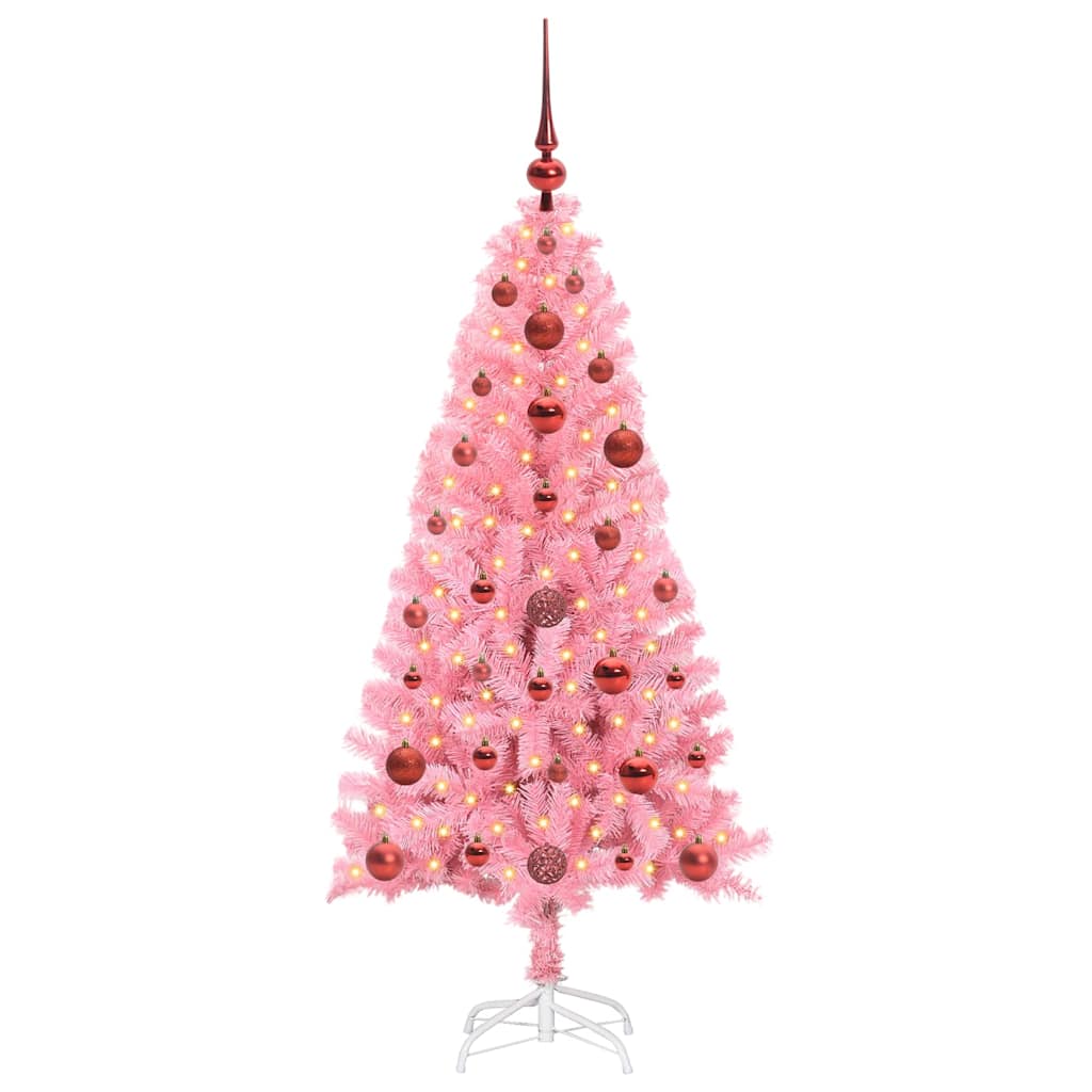 Julgran Rosa 120 cm PVC