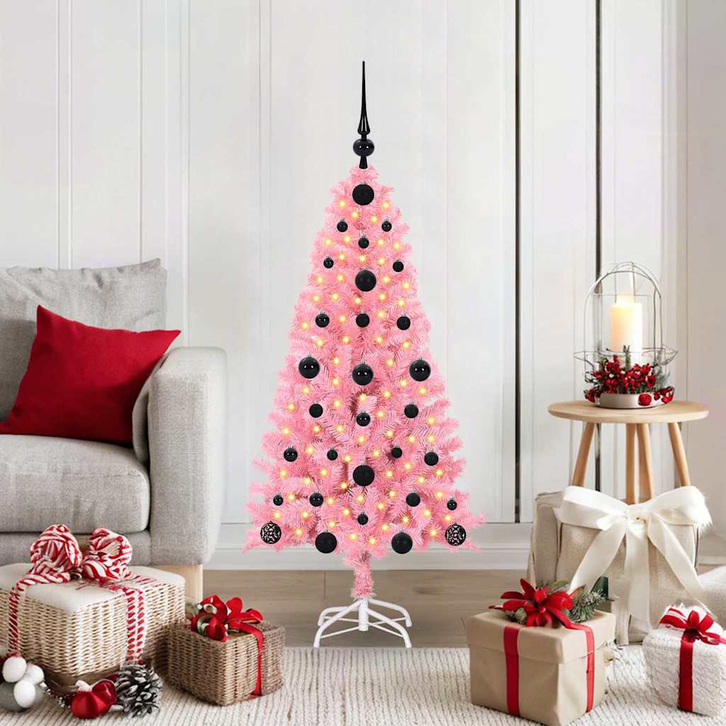Julgran Rosa 120 cm PVC