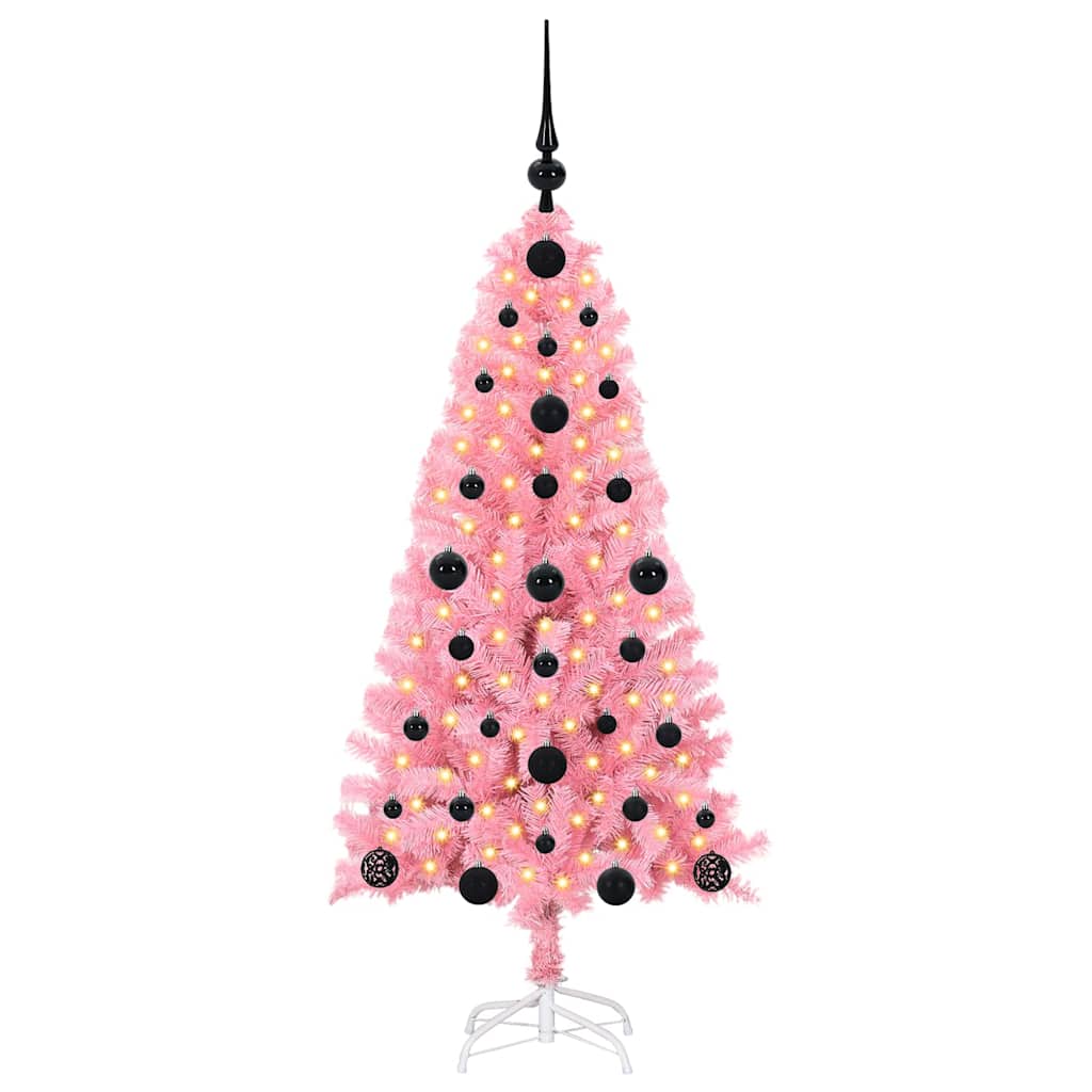 Julgran Rosa 120 cm PVC