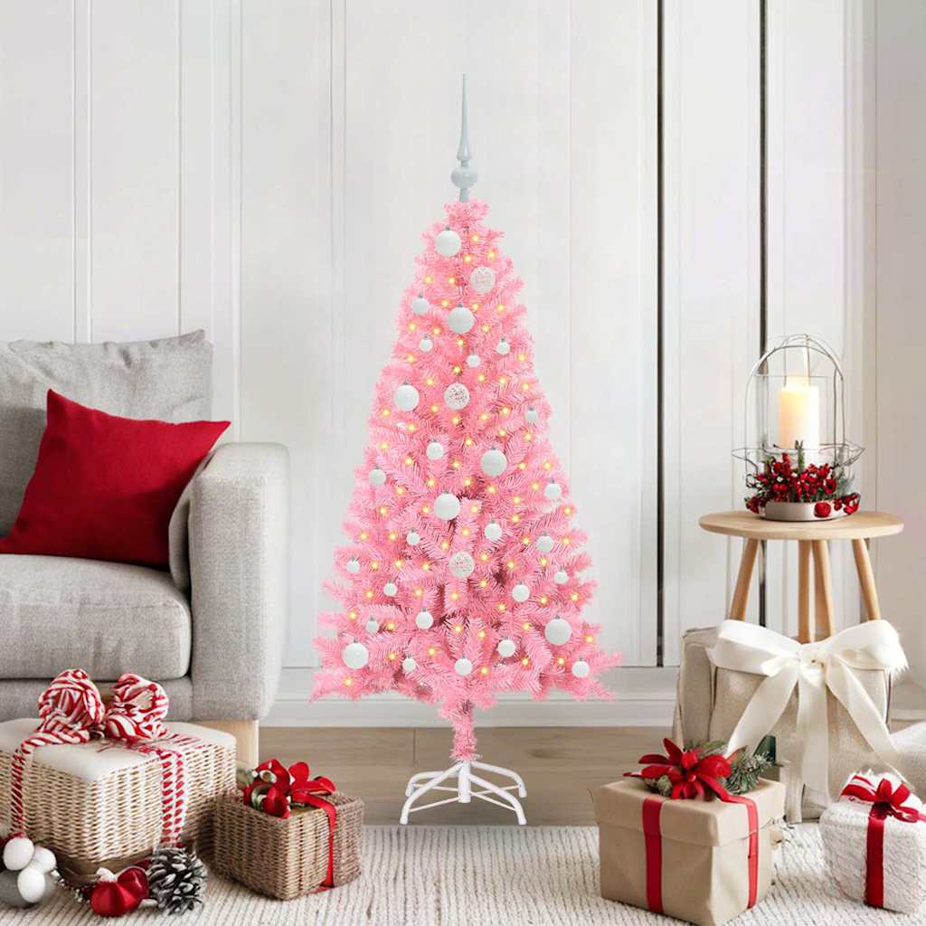 Julgran Rosa 120 cm PVC