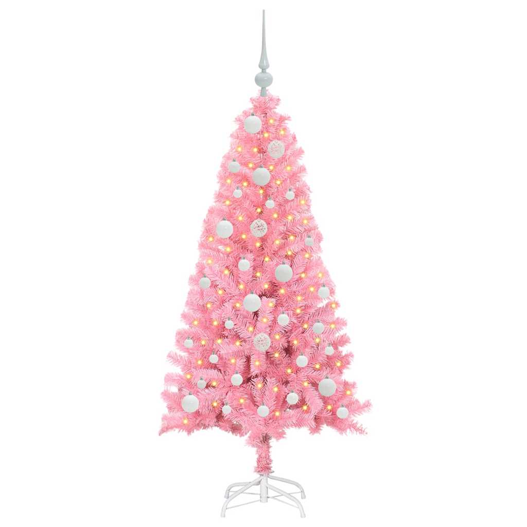 Julgran Rosa 120 cm PVC