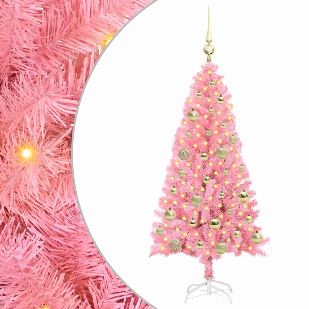 Julgran Rosa 120 cm PVC