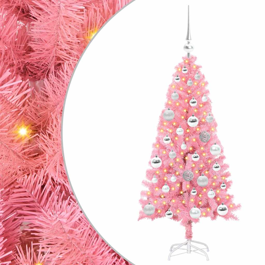 Julgran Rosa 120 cm PVC