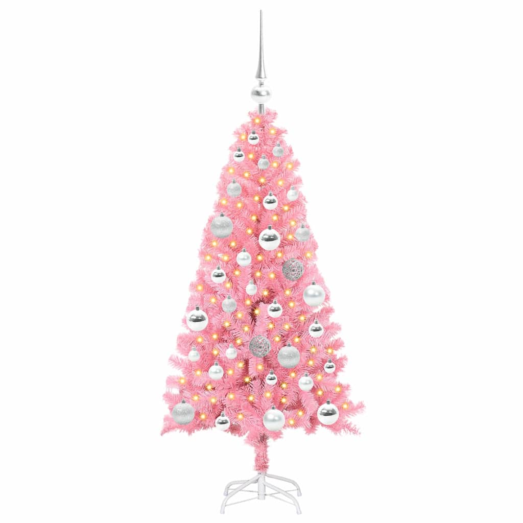 Julgran Rosa 120 cm PVC