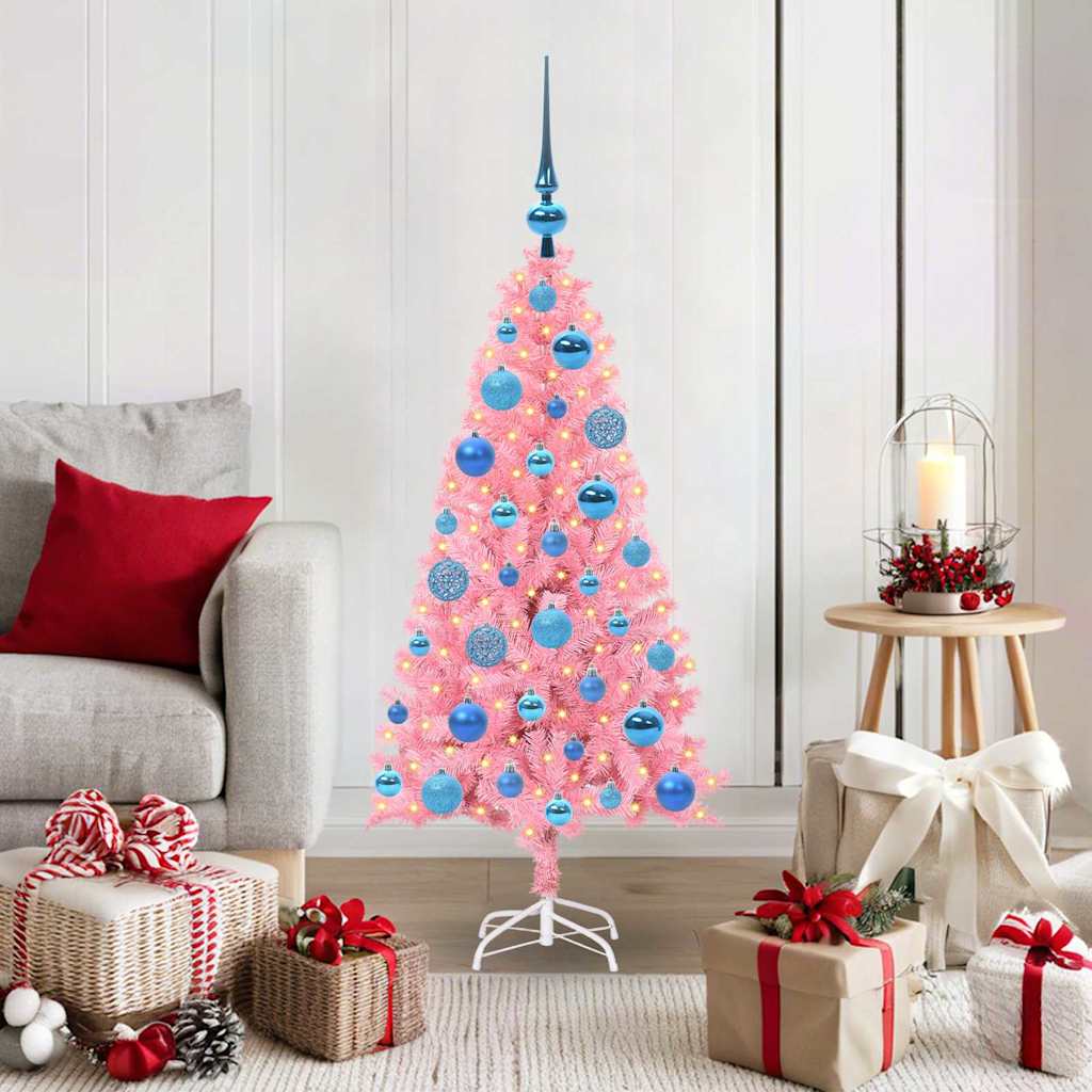 Julgran Rosa 120 cm PVC