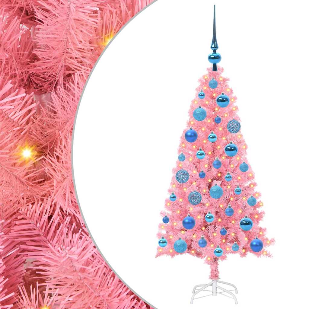 Julgran Rosa 120 cm PVC