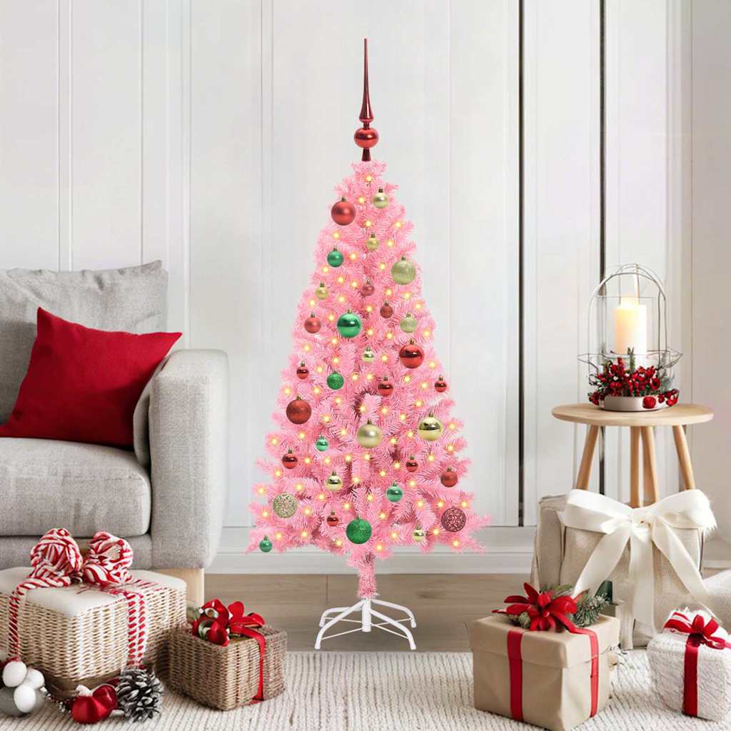 Julgran Rosa 120 cm PVC