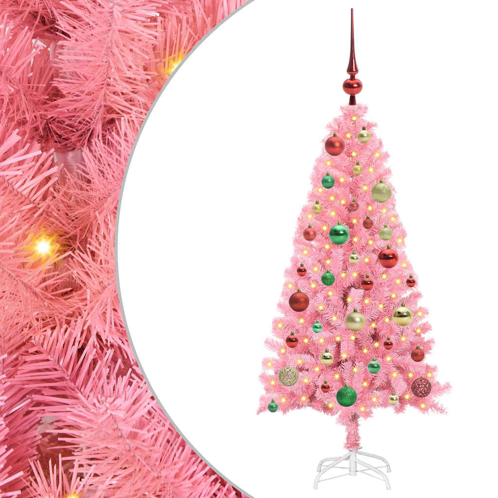 Julgran Rosa 120 cm PVC
