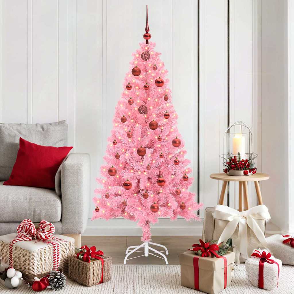 Julgran Rosa 150 cm PVC