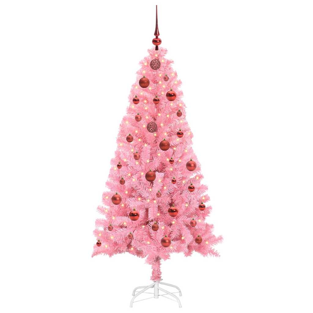 Julgran Rosa 150 cm PVC