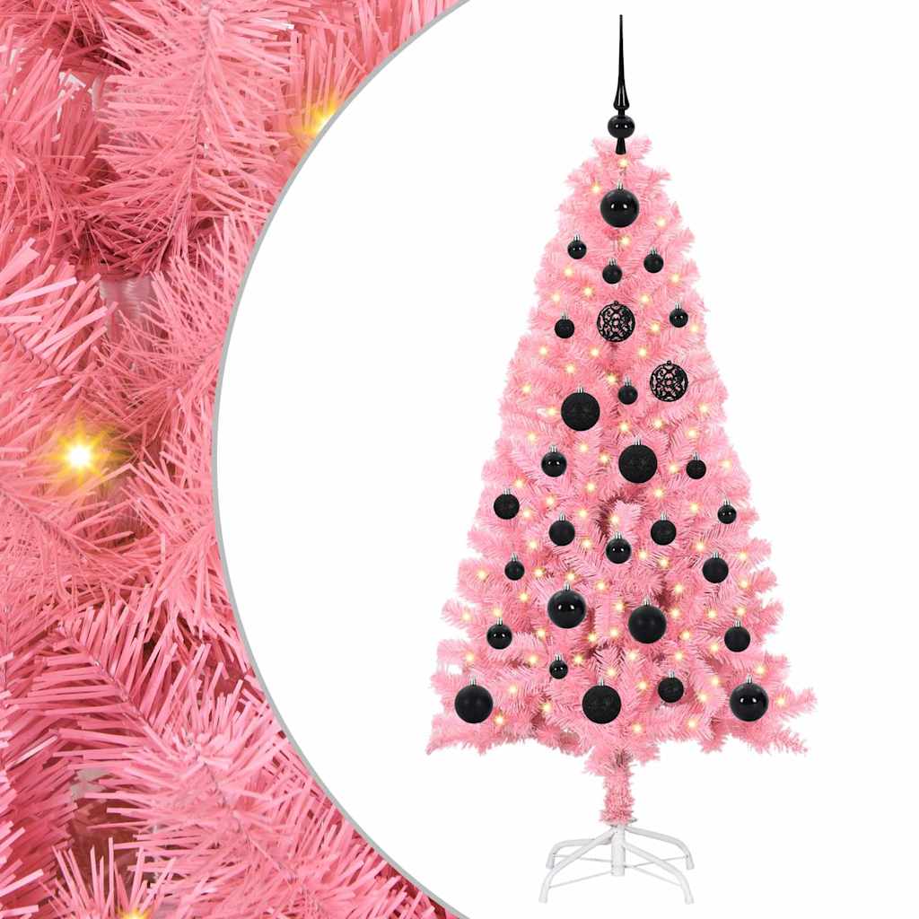 Julgran Rosa 150 cm PVC