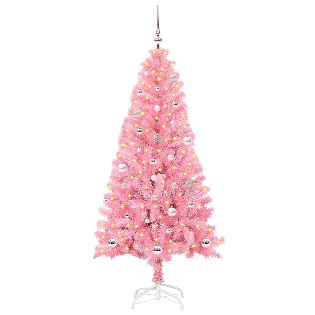 Julgran Rosa 150 cm PVC