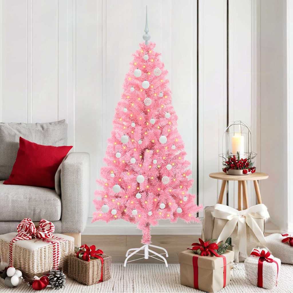 Julgran Rosa 150 cm PVC