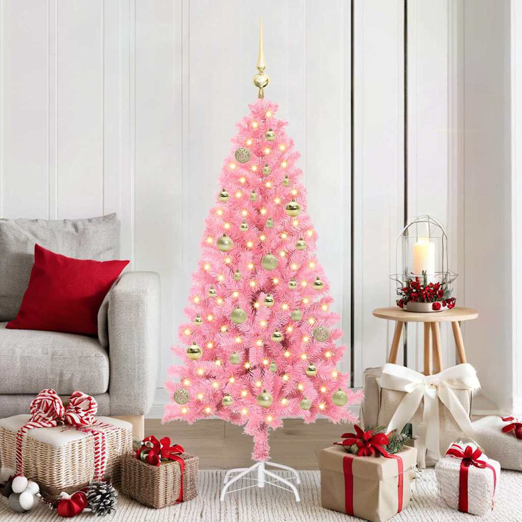 Julgran Rosa 150 cm PVC