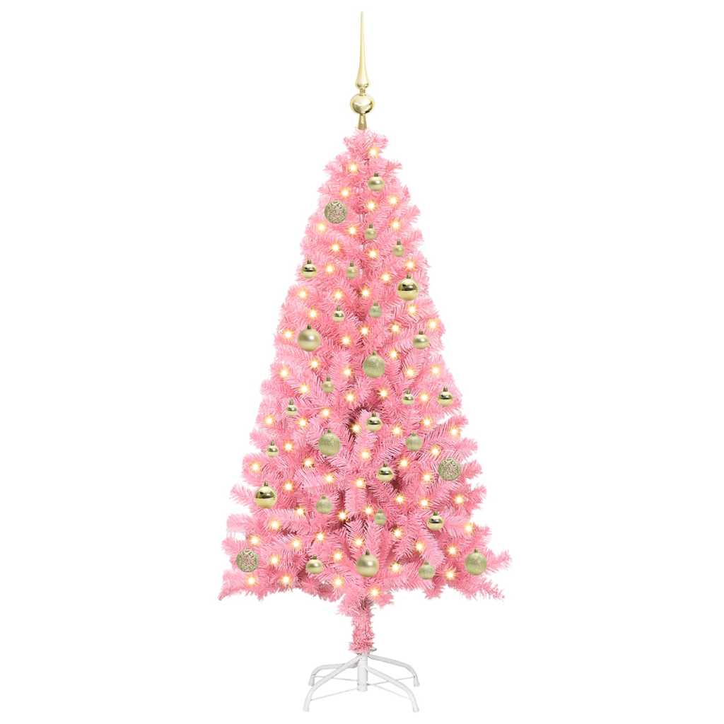 Julgran Rosa 150 cm PVC