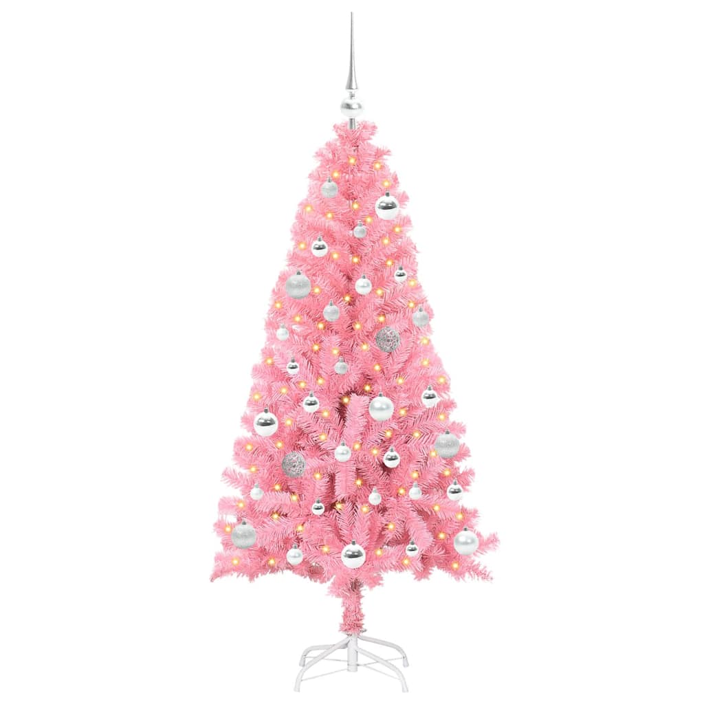 Julgran Rosa 150 cm PVC