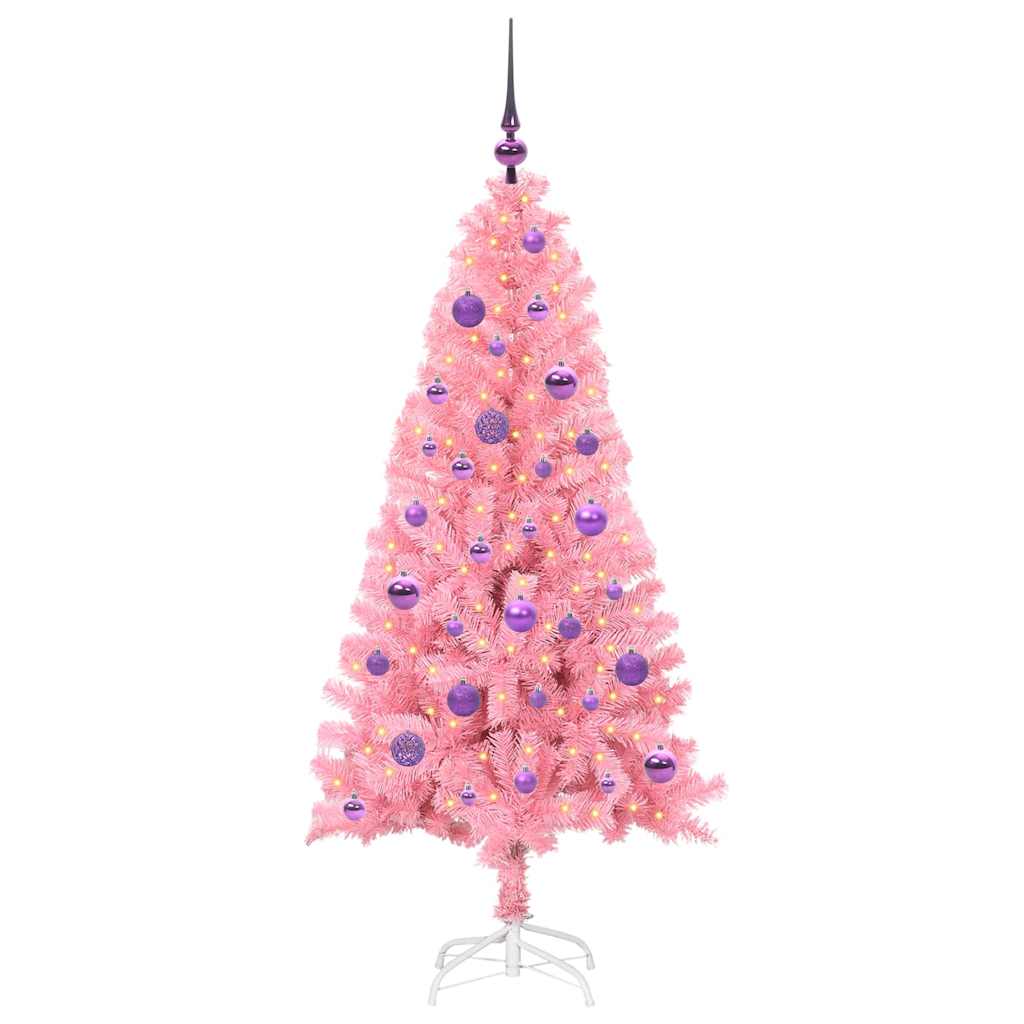 Julgran Rosa 150 cm PVC