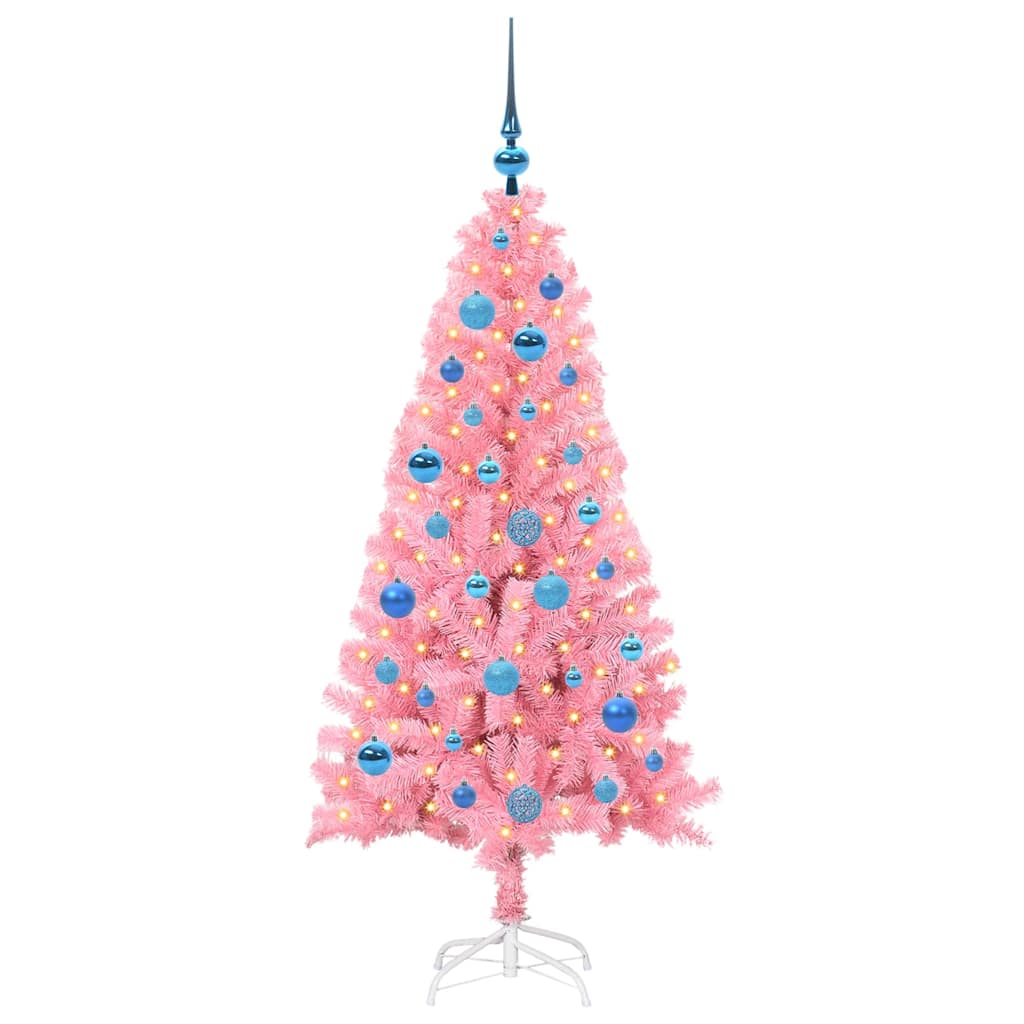 Julgran Rosa 150 cm PVC