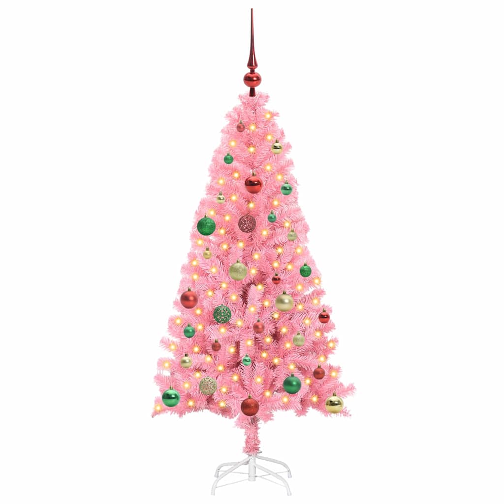 Julgran Rosa 150 cm PVC
