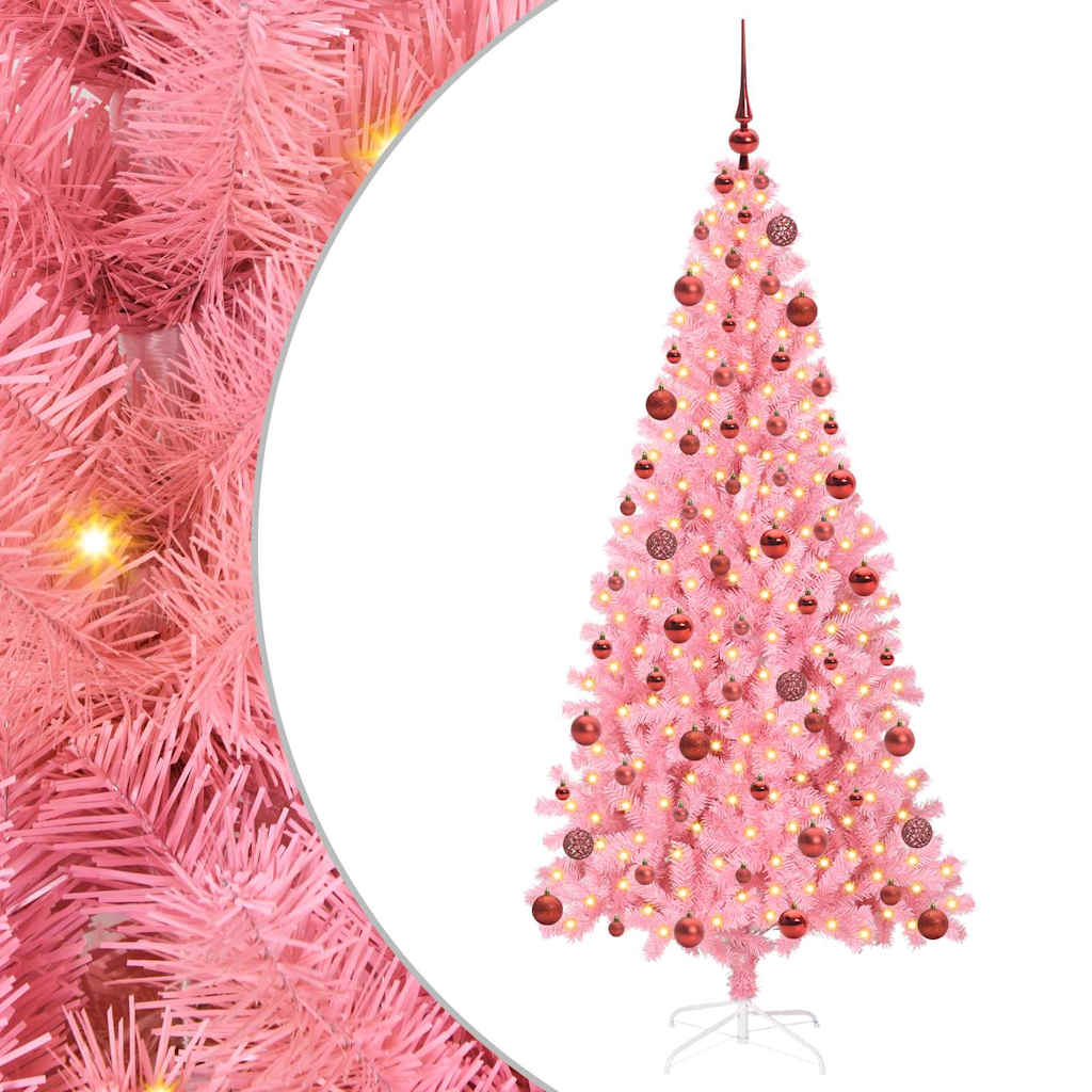 Julgran Rosa 180 cm PVC