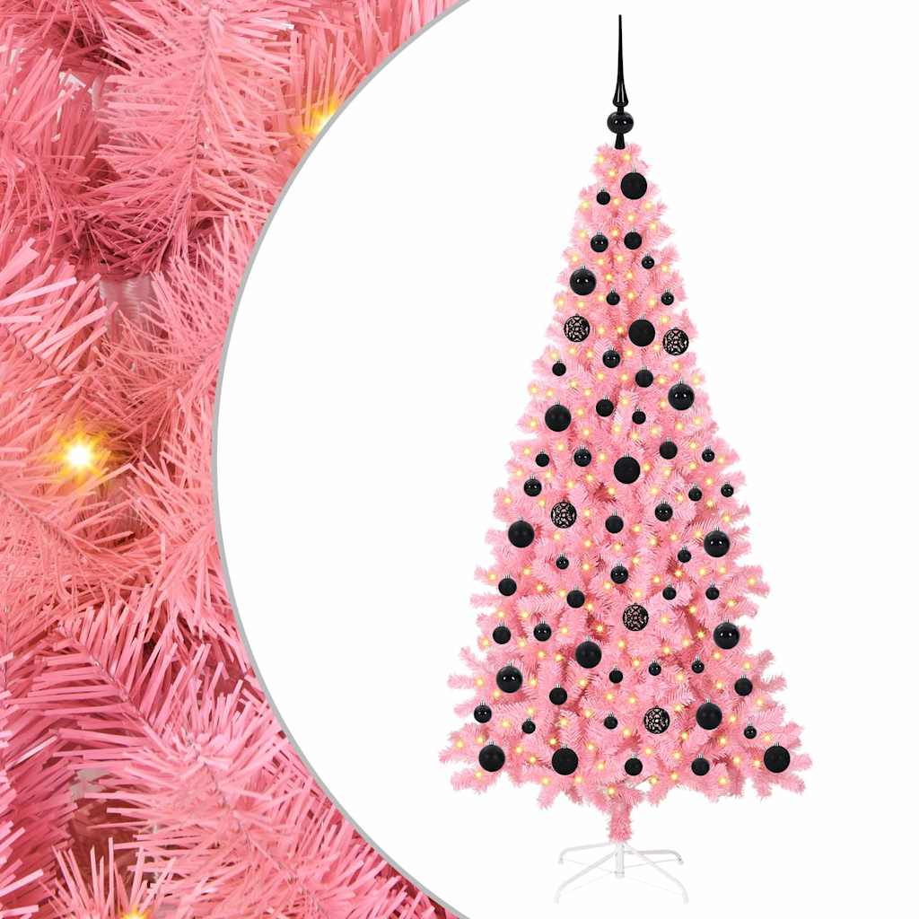 Julgran Rosa 180 cm PVC