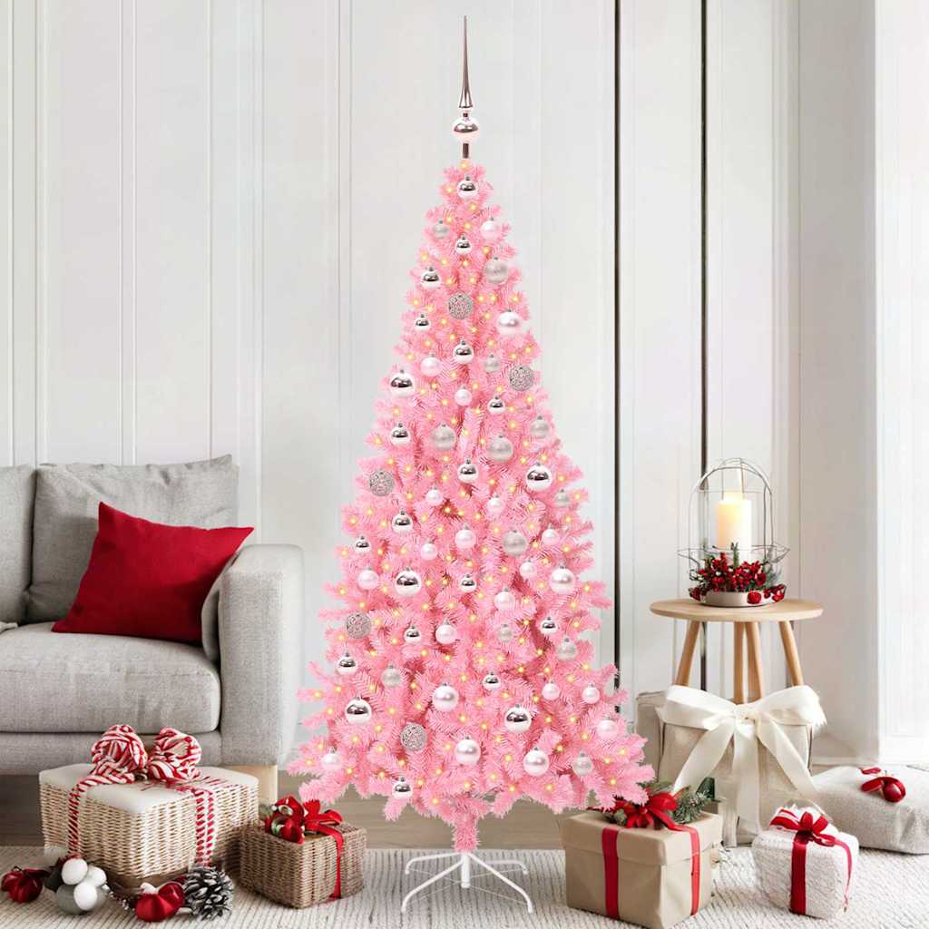 Julgran Rosa 180 cm PVC