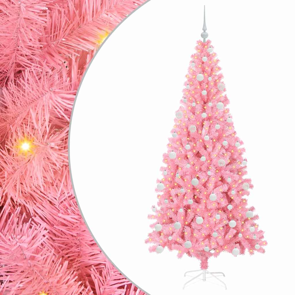Julgran Rosa 180 cm PVC