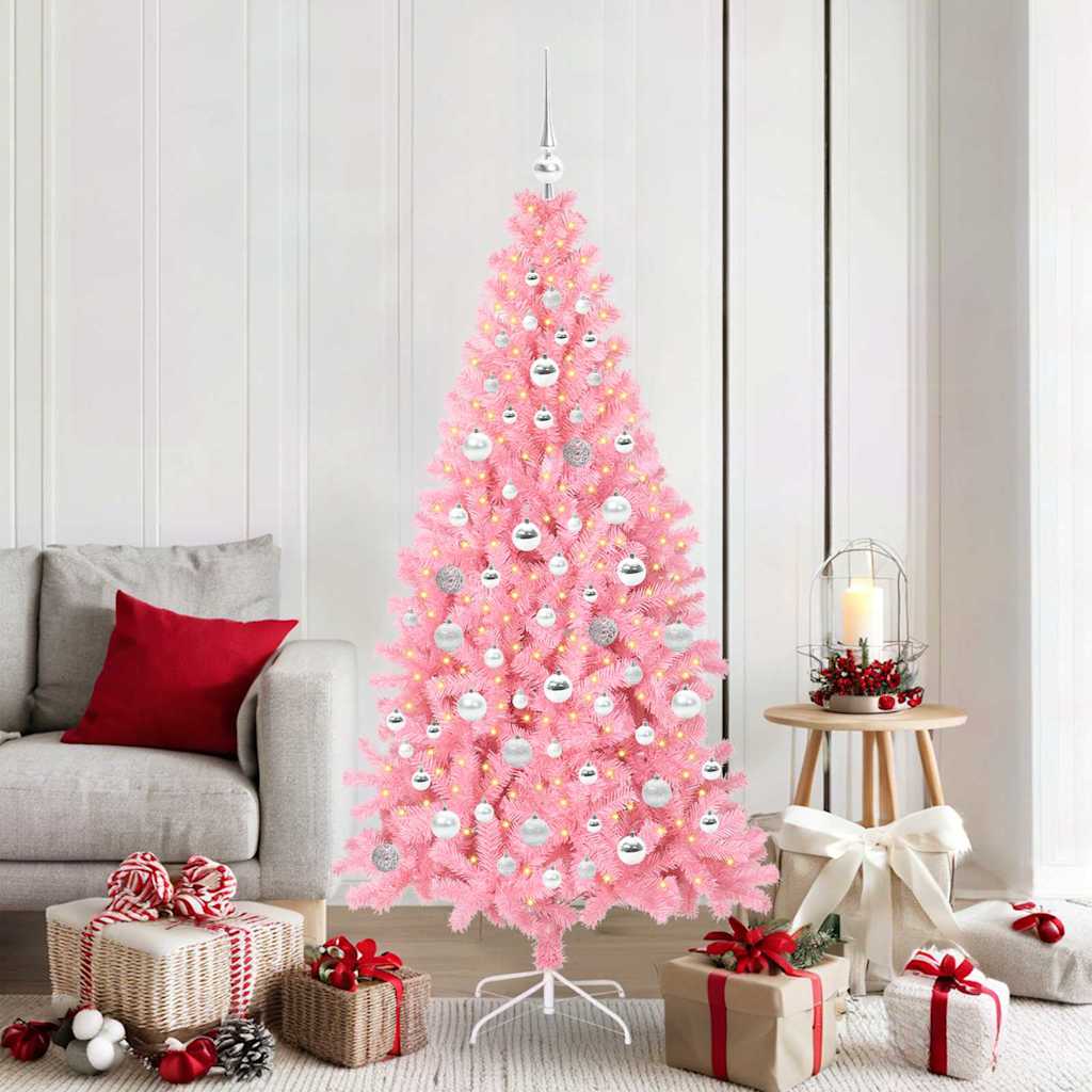 Julgran Rosa 180 cm PVC