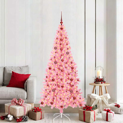Julgran Rosa 210 cm PVC